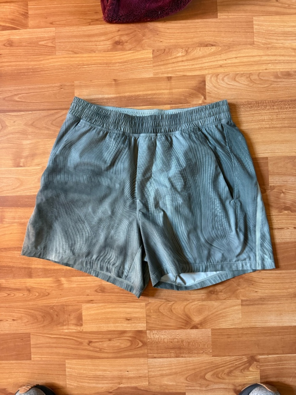lululemon athletica Men's Athletic Shorts in Sage Green